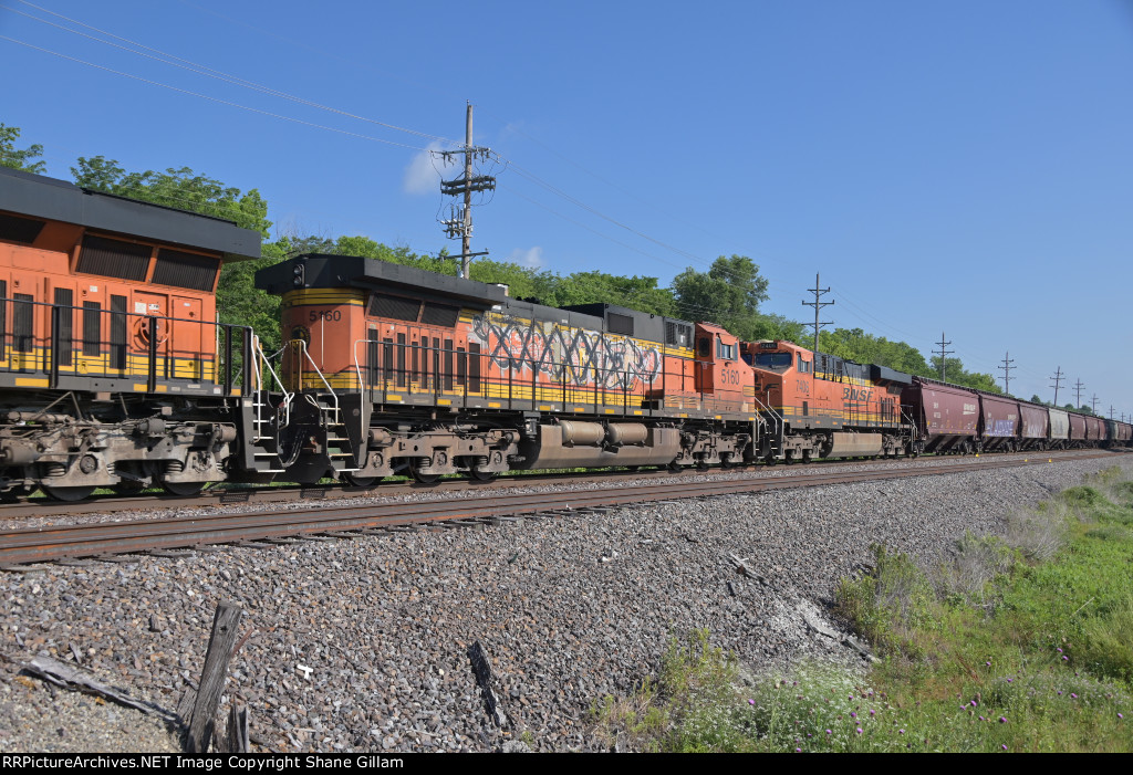 BNSF 5160 Roster shot